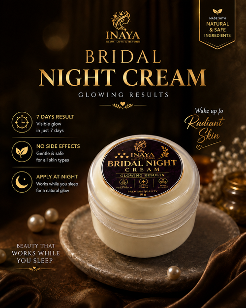 Inaya Bridal Night Cream - Glowing Results
